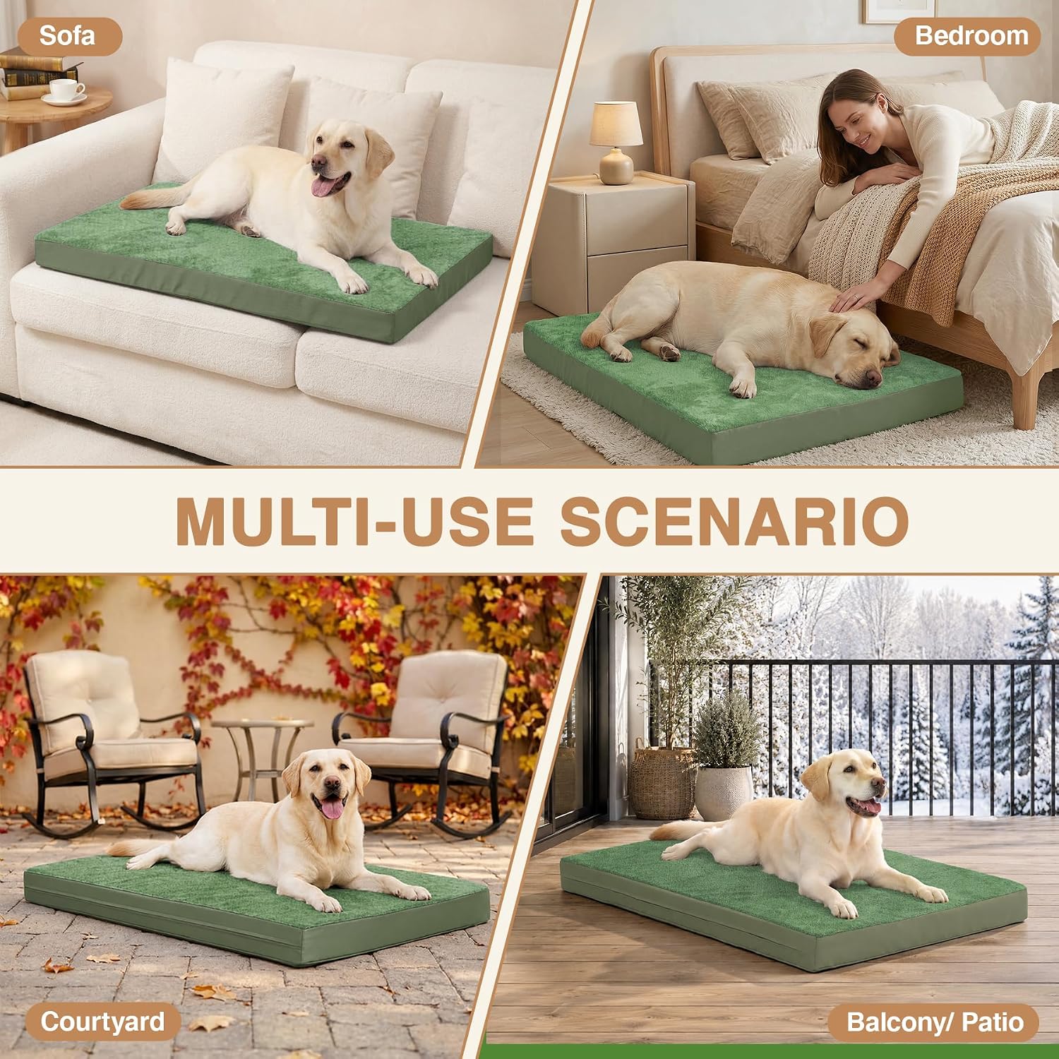 Detalle 2 de Vonabem Dog Bed 47 x 29 in.