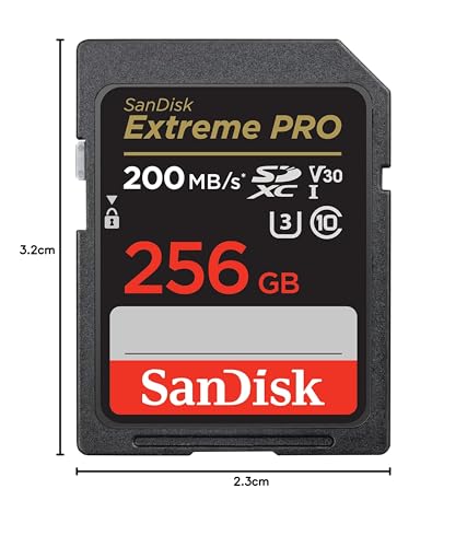 Thumbnail 6 de SanDisk Extreme PRO 256 GB SDXC 200 MB/s