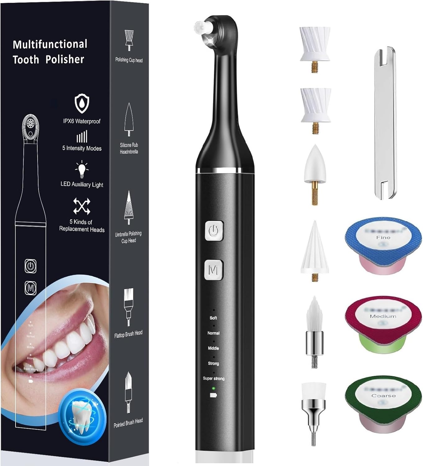 Detalle de Tooth Polisher Plaque Remover 5 modes