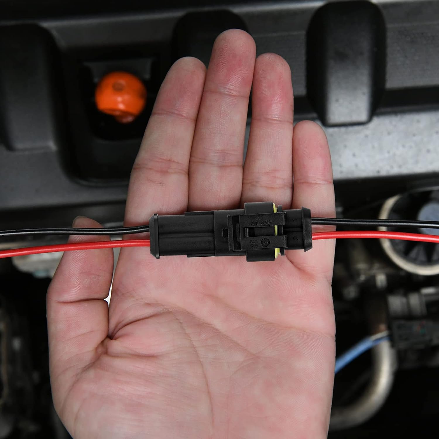 Thumbnail 6 de URAQT 2 Pines Conector eléctrico impermeable 20 PCS