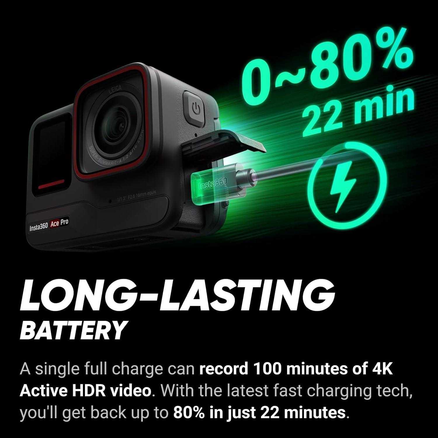 Thumbnail 6 de Insta360 Ace Pro Diving Kit — waterproof action camera bundle with 1/1.3" sensor and AI noise reduction