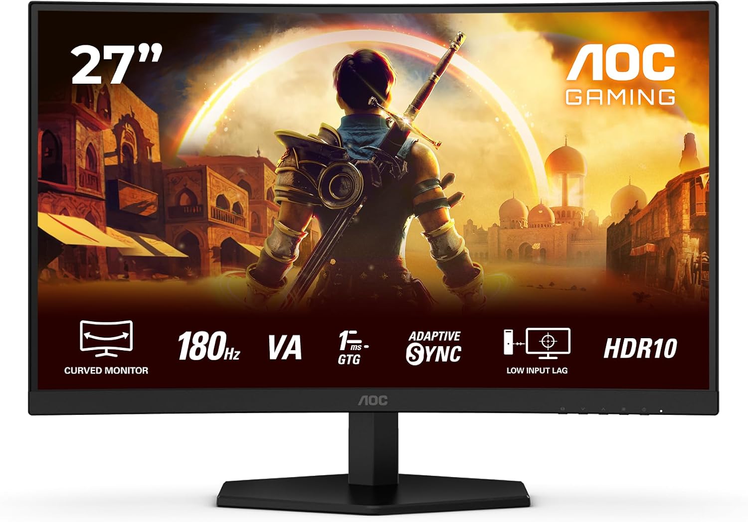 Detalle 2 de AOC Gaming C27G42E 27-inch Full HD curved monitor