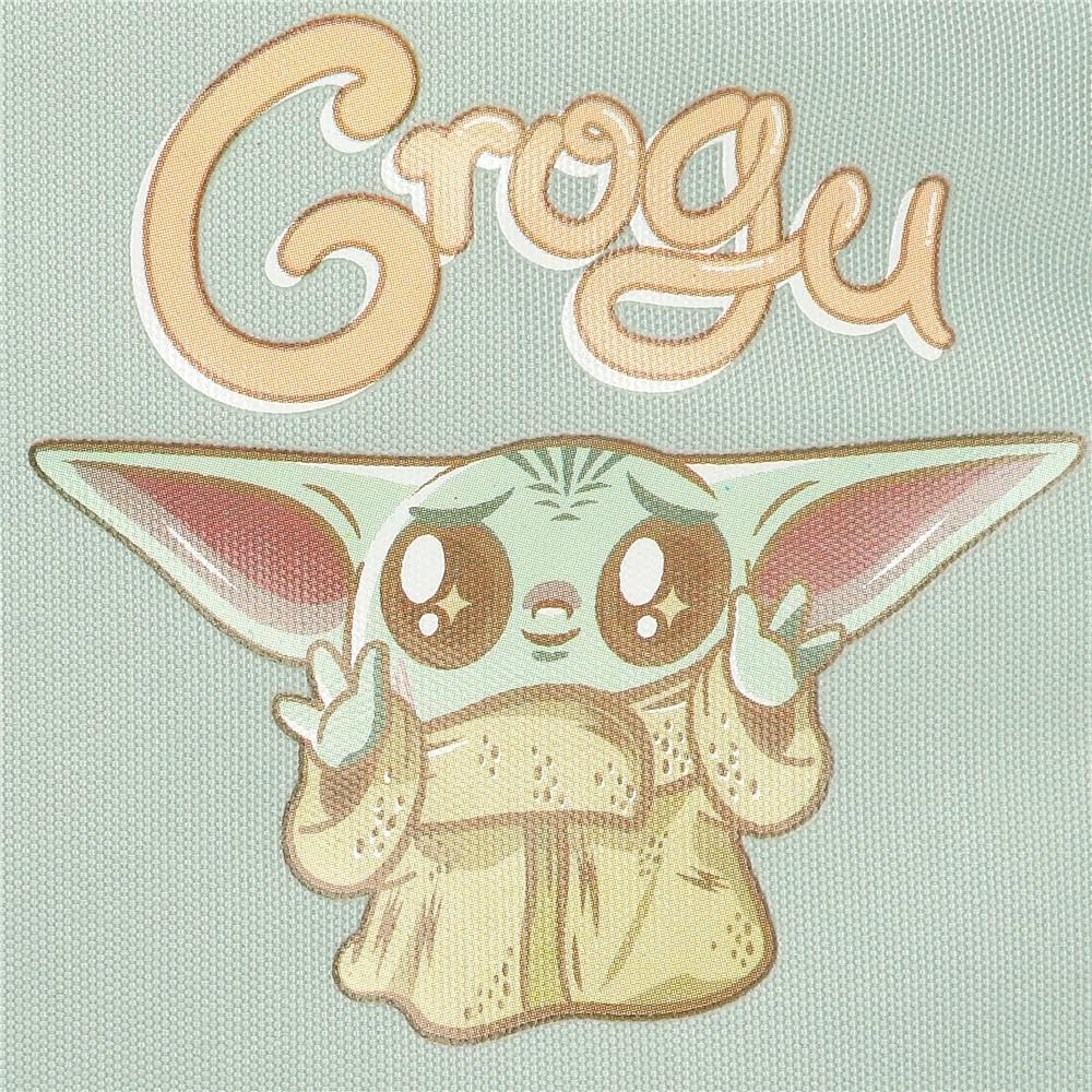 Detalle de Joumma Star Wars Grogu Zaino Sacco Verde 35x46 cm in Poliestere