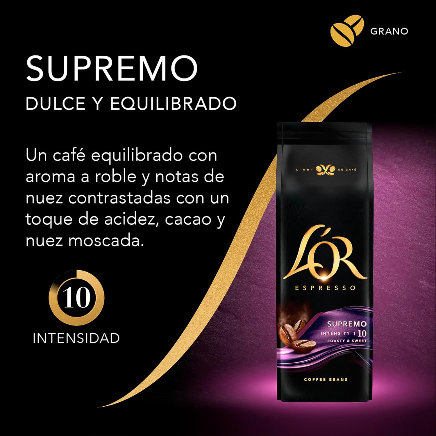 Thumbnail 3 de L'OR Espresso Café Grano Supremo Intensidad 10 500 gr