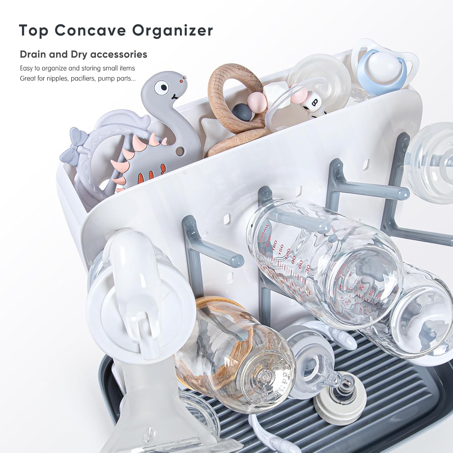 Detalle 2 de Termichy Baby Bottle Drying Rack Large vertical dryer 1