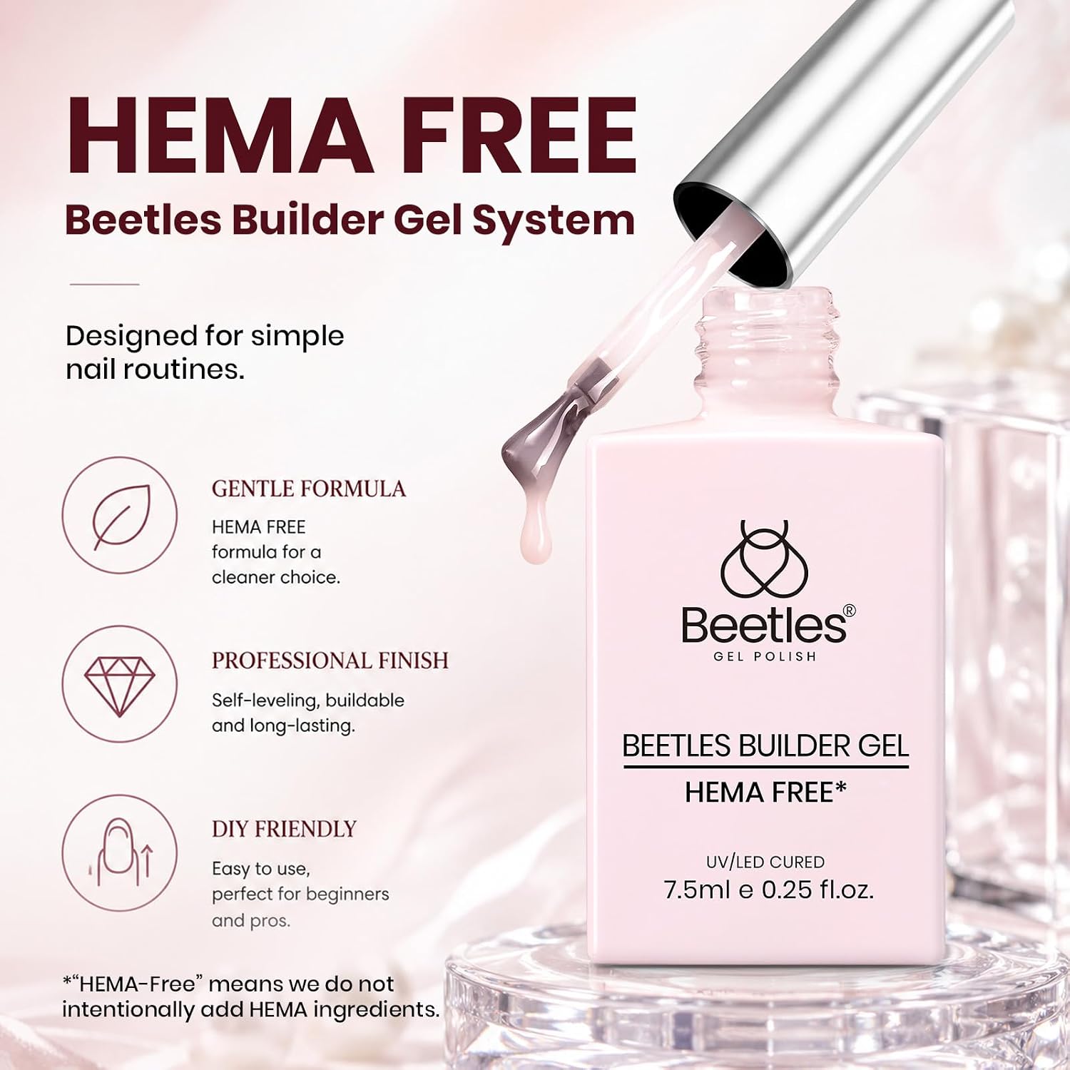 Thumbnail 1 de Beetles Builder Gel Nail Kit, HEMA-Free