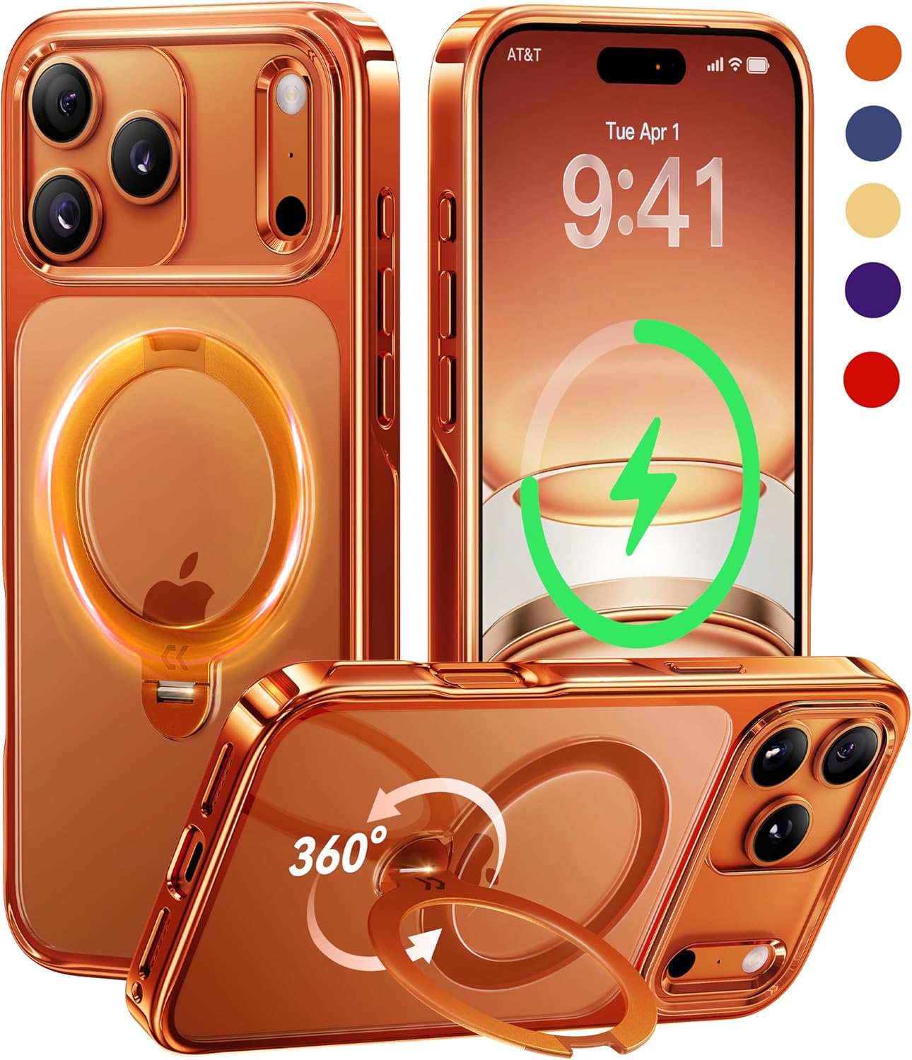 Detalle de CASEKOO iPhone 17 Pro Max slim magnetic case 6.9"