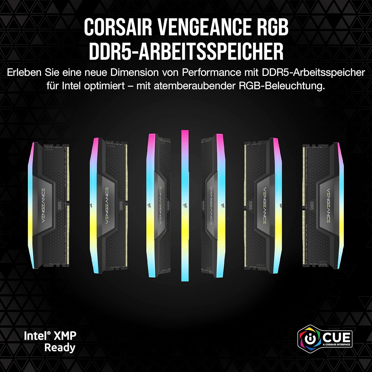 Thumbnail 1 de Corsair Vengeance RGB DDR5 16 GB RAM