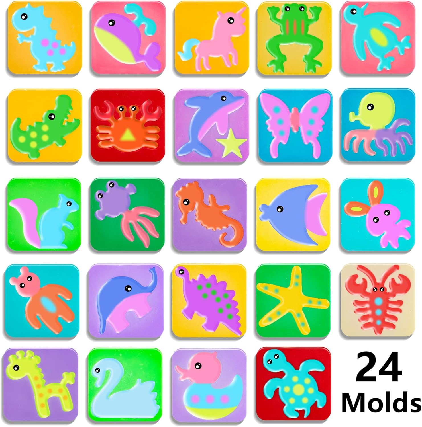 Thumbnail 3 de Golinkid Magic Water Elf Toy Kit (20 Bottles, 24 Molds) Aqua Fairy Water Gel Craft Set for Kids