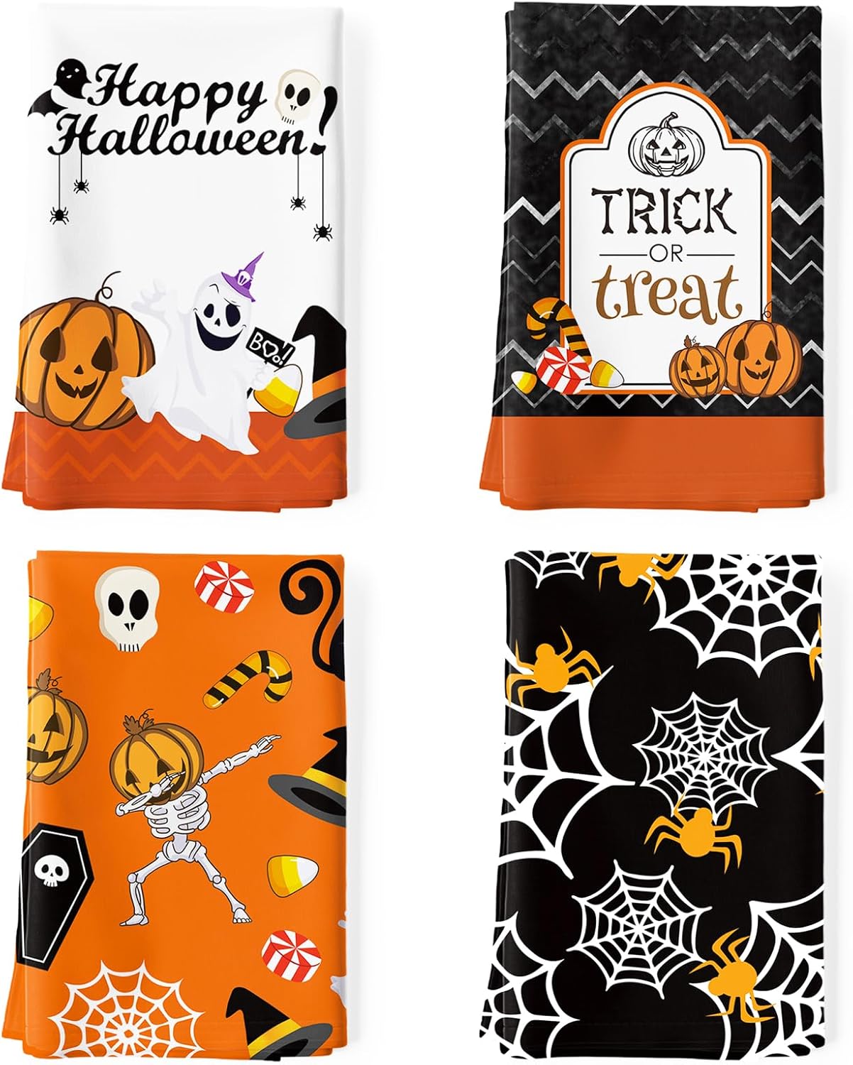 Thumbnail 6 de Arquiel 4er Set Geschirrtücher Herbst – 100% Baumwolle, 48 x 70 cm