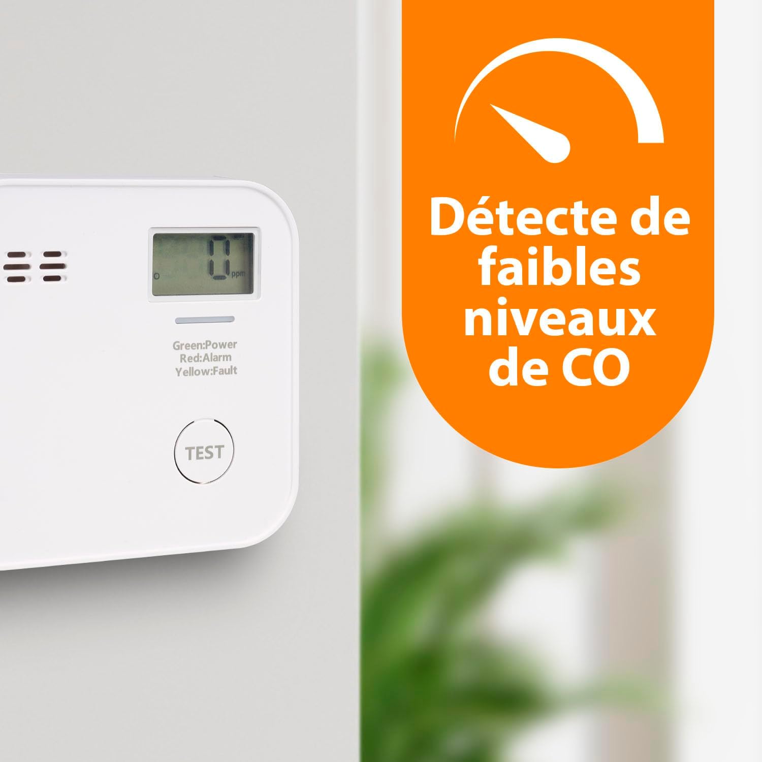 Thumbnail 4 de Smartwares FGA-13091 détecteur de CO 10 ans 📟