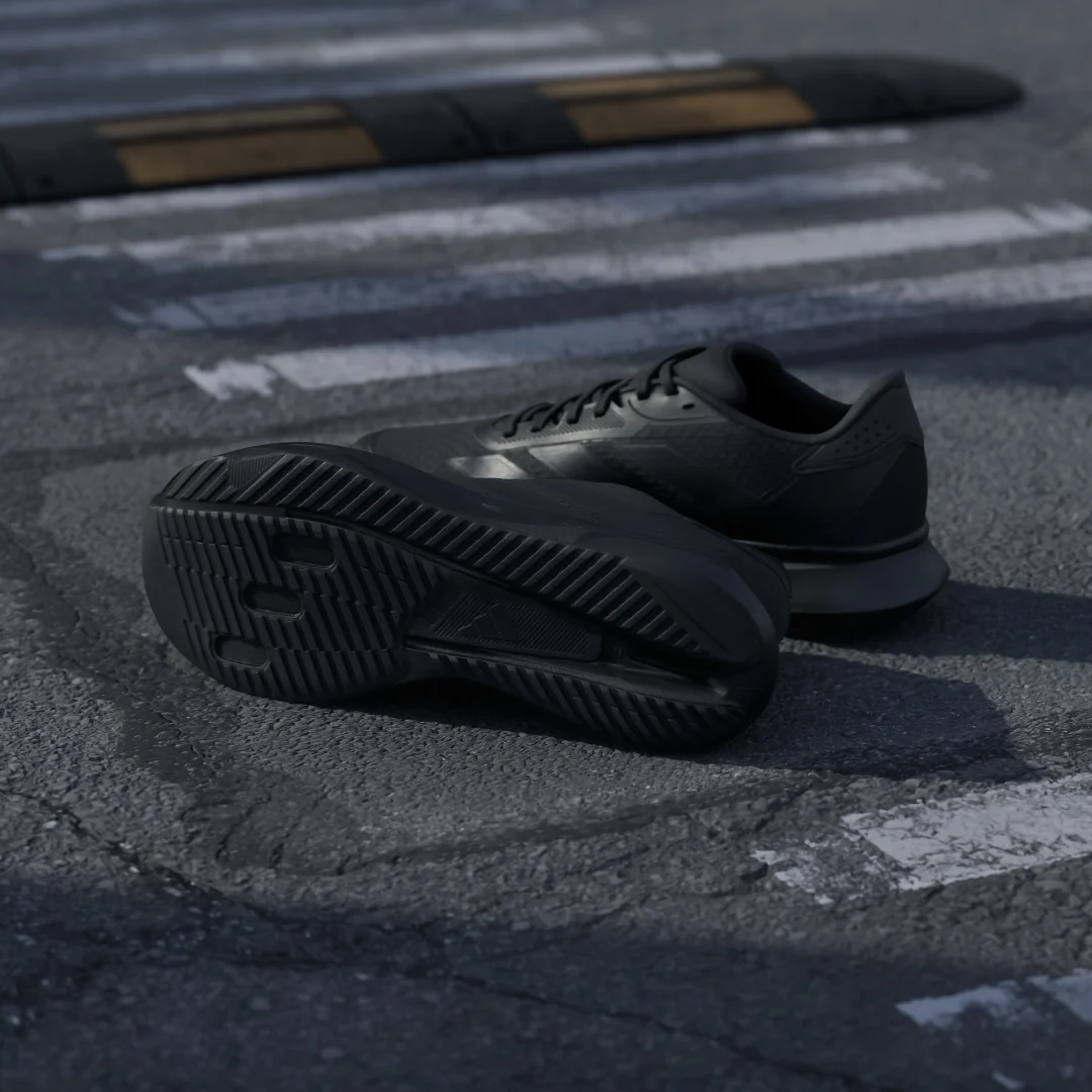 Detalle de Adidas Duramo SL 2 Running: Zapatilla en negro para entreno diario