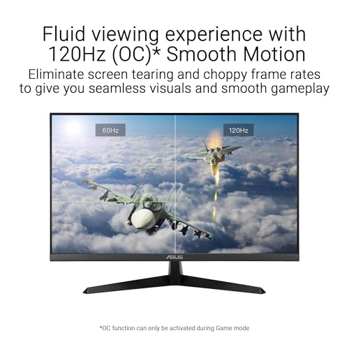 Detalle de ASUS Moniteur de Jeu VY249HGR Eye Care – 23,8 pouces IPS, 120 Hz OC, Full HD