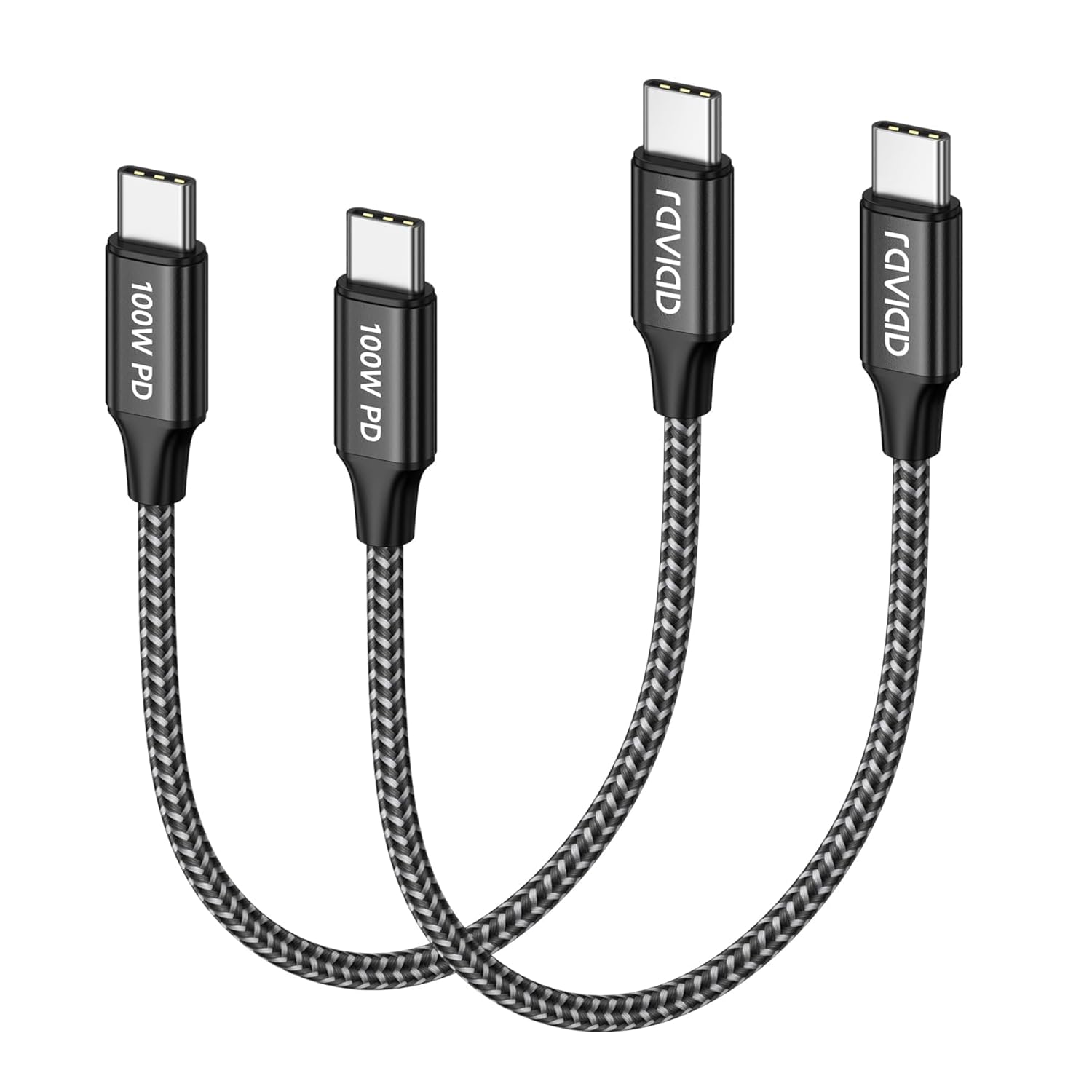 RAVIAD USB-C charger cable 0.3m 100W