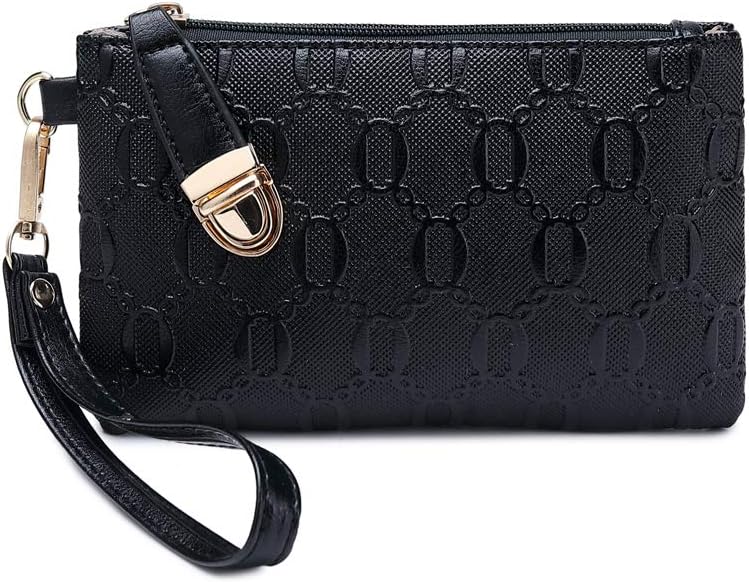 Detalle de PU leather handbag set 4 pieces