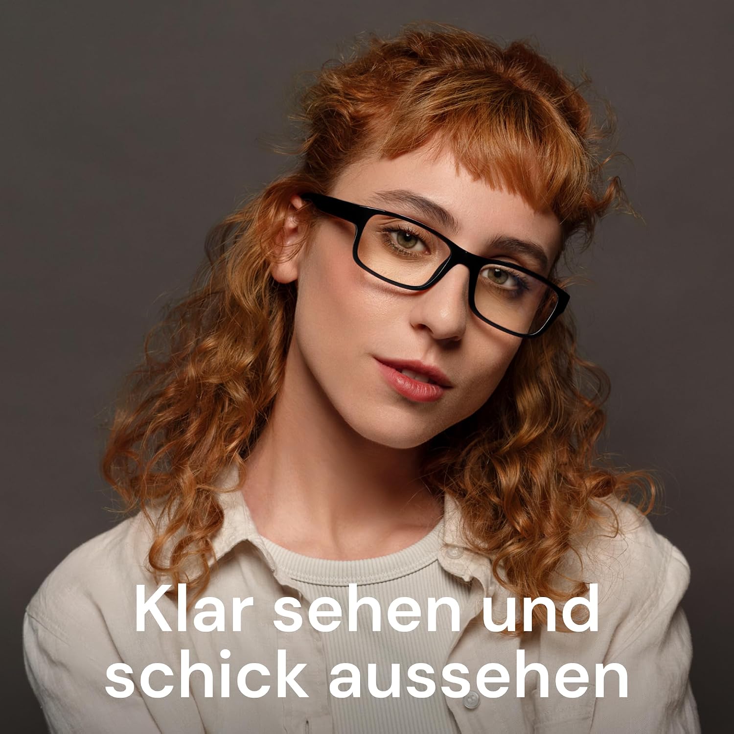 Detalle 2 de Gaoye 2er-Pack Lesebrillen +1.5 – Blaulichtfilter, UV-Schutz | Rechteckige Fassungen