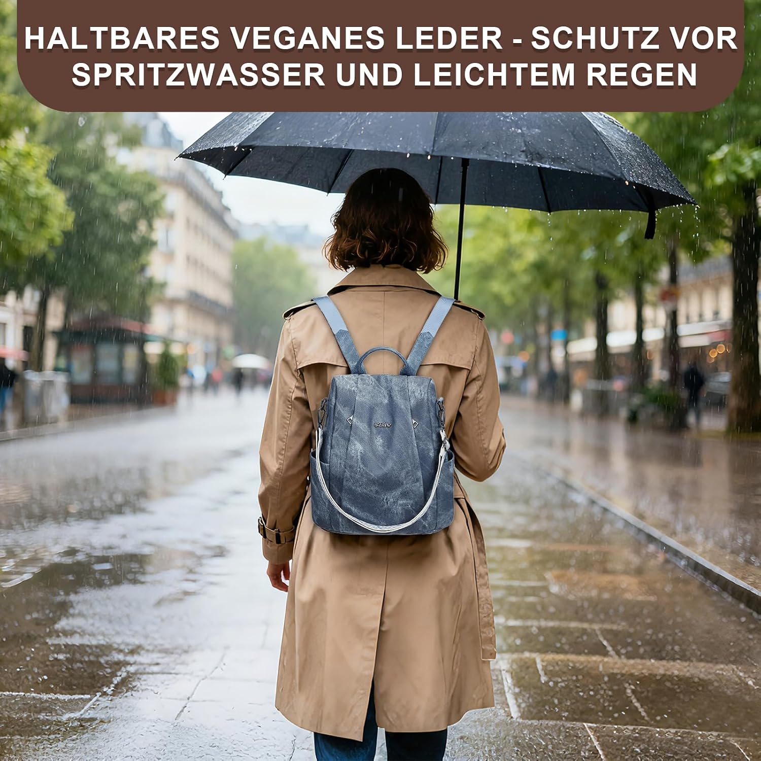 Thumbnail 5 de Eshow Rucksack 3 in 1, RFID Schutz
