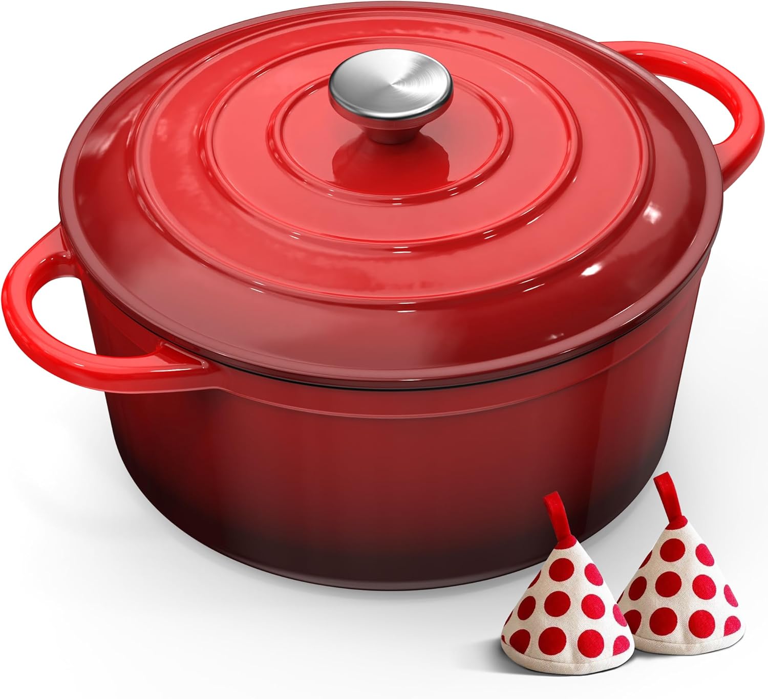Detalle de Topbooc Olla de Hierro Fundido 26 cm 🍲