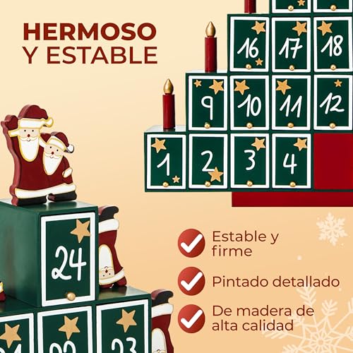 Thumbnail 6 de Spielwerk Calendrier de l'Avent bois 24 tiroirs ⏳