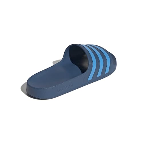 Detalle de adidas Adilette Aqua Slides Unisex – Dusky Petrol/Lucid Aquamarine, Größe 42 EU