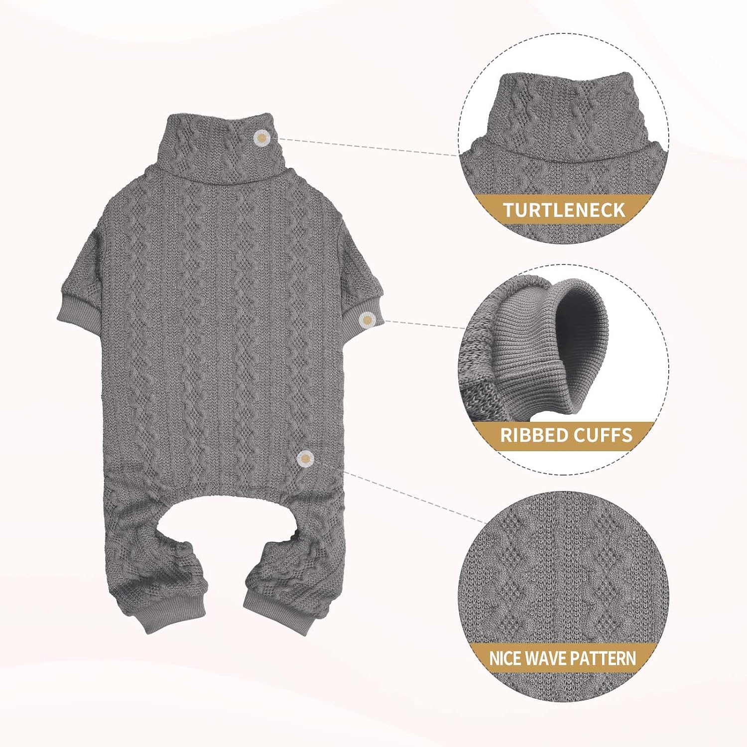 Detalle 2 de Dog Sweater, Size L