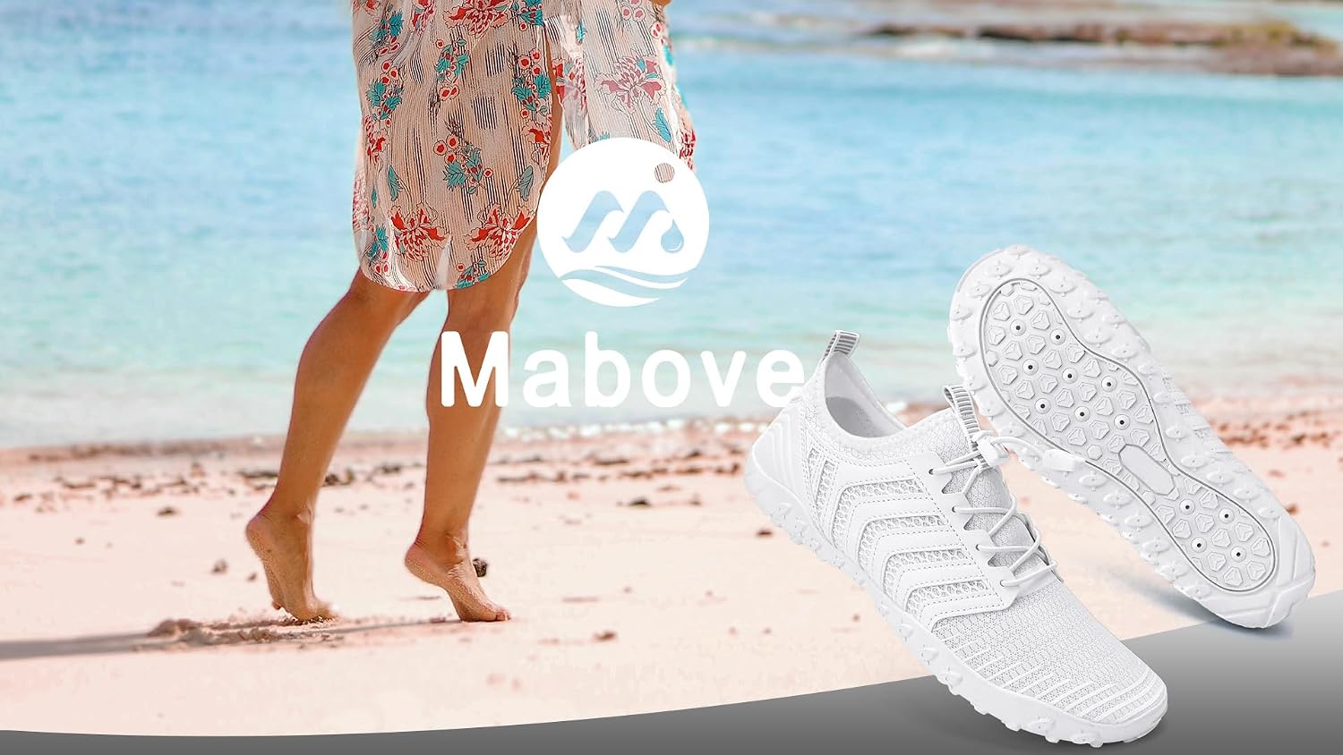 Thumbnail 1 de Mabove Strandschuhe Wasserschuhe – Schnelltrocknende Aquaschuhe für Strand, Pool und Wasserabenteuer