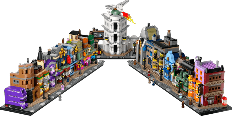 Detalle de LEGO Harry Potter Die Zauberläden der Winkelgasse 76444