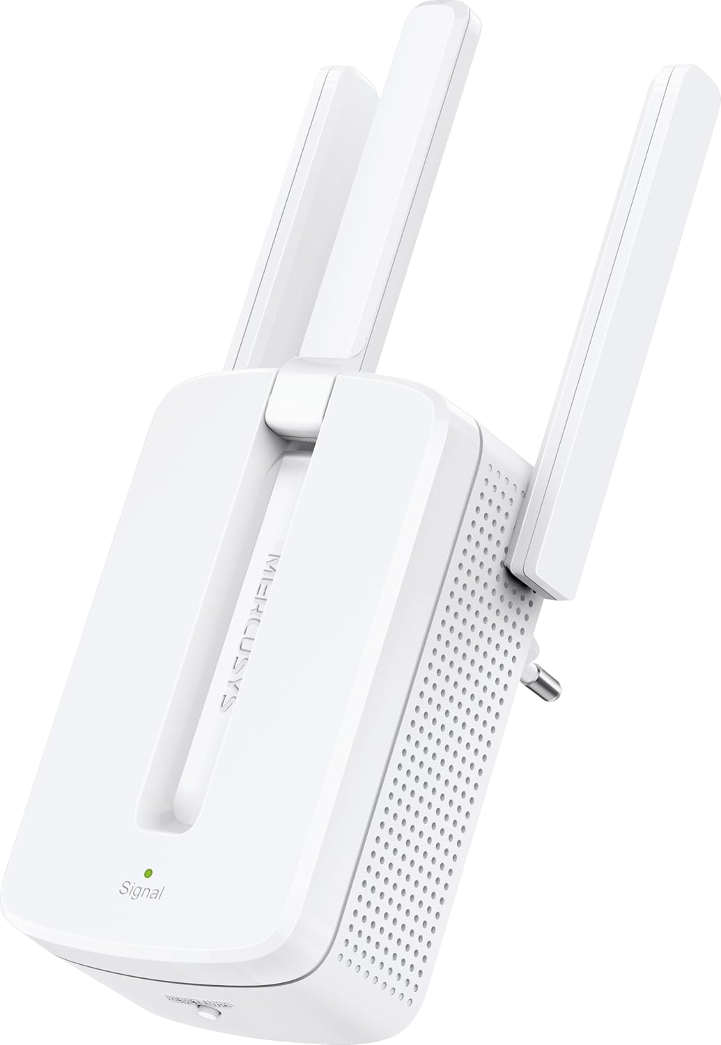 Detalle de Mercusys MW300RE WLAN-Verstärker-Repeater – 300 Mbps, 3 externe Antennen, Wandmontage