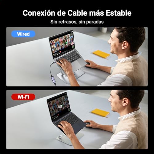 Detalle de UGREEN Adaptador de Red USB 3.0 a Ethernet Gigabit 1000Mbps RJ45 LAN