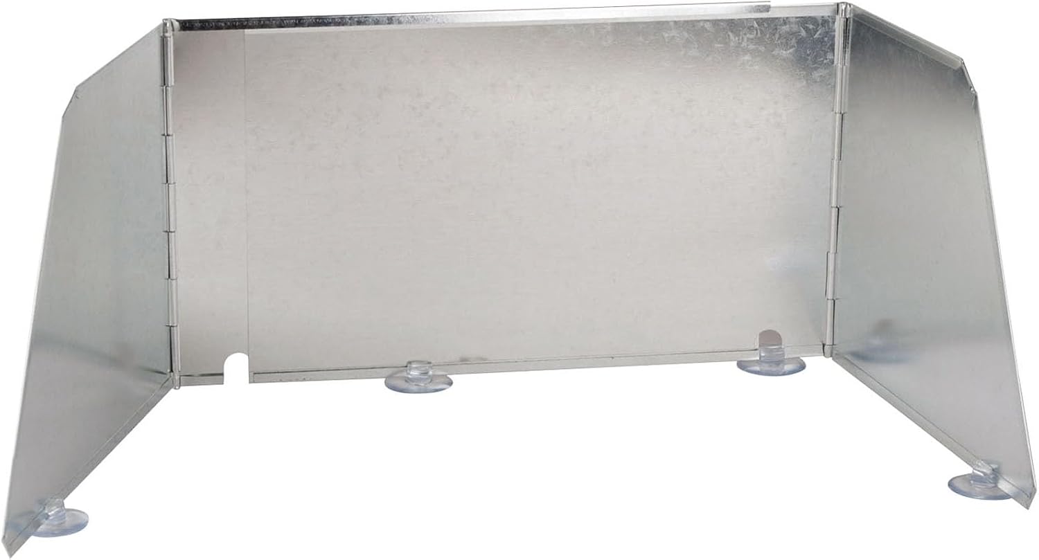 Detalle de Bo-Camp Foldable Camping Stove Windshield, 40–70 cm Steel Screen