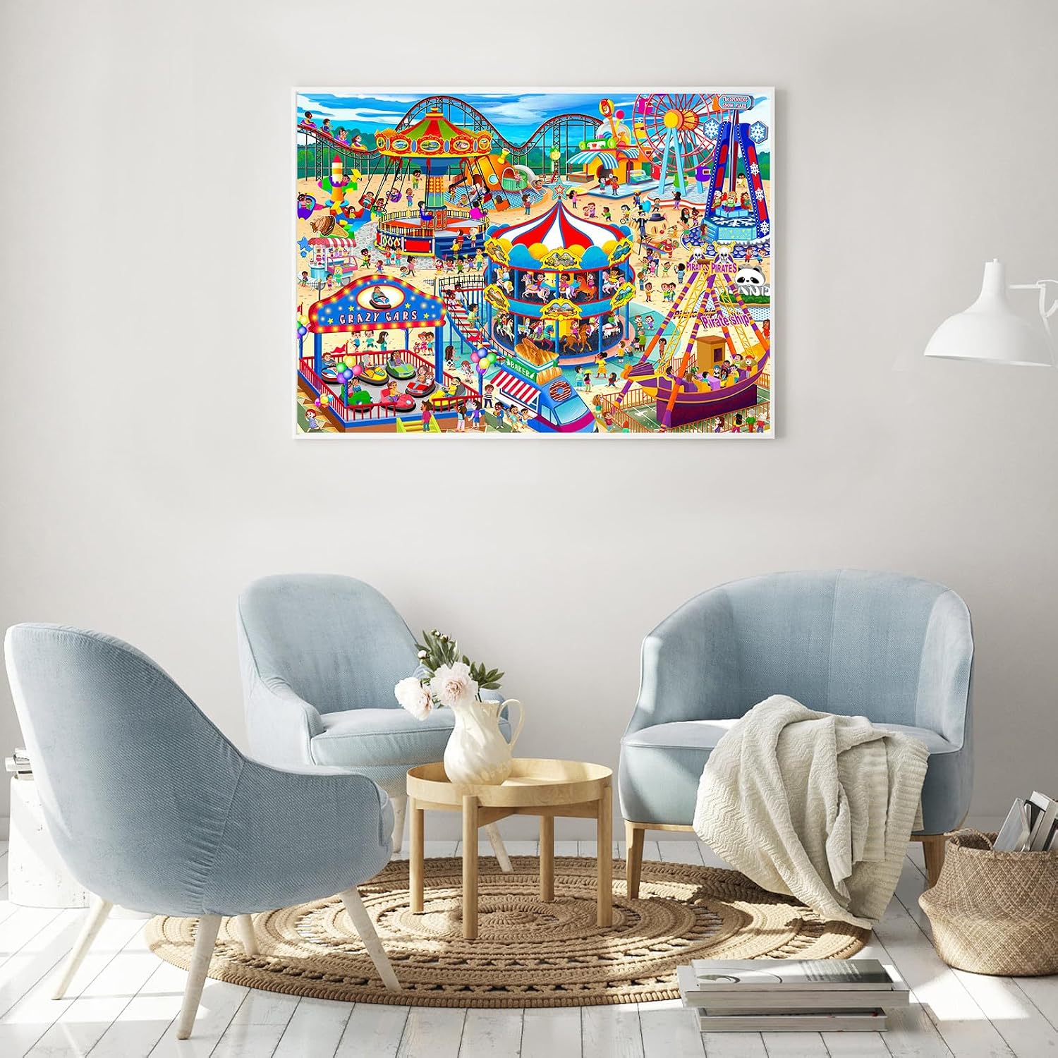 Thumbnail 3 de Amusement Park Jigsaw Puzzles for Adults 1000 Piece