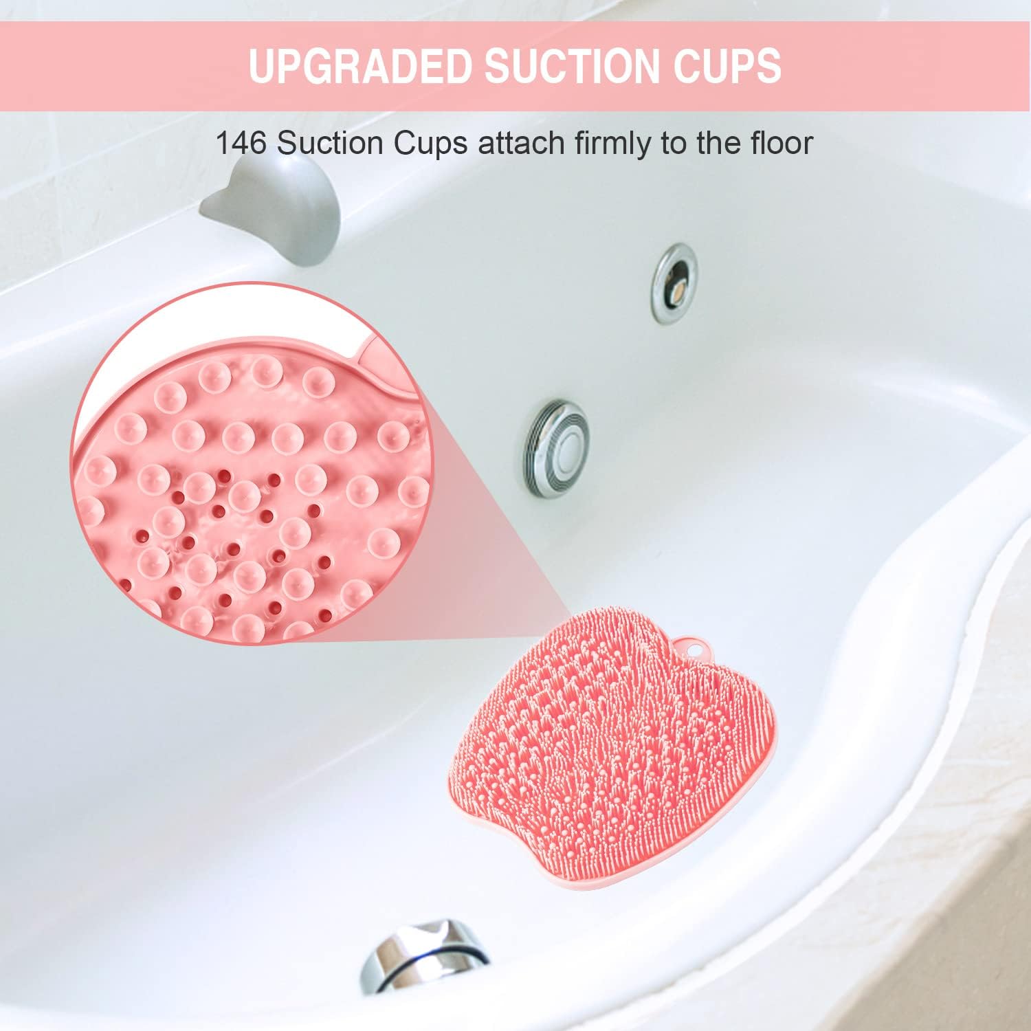 Thumbnail 4 de HONYIN Larger Foot Scrubber 28.4 x 28.4 cm