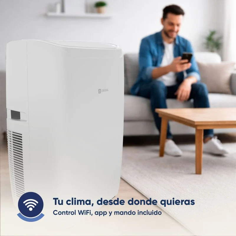 Thumbnail 2 de Aire Acondicionado Portátil Origial Airfeel 4000W WIFI con bomba de calor 4000 frigorias