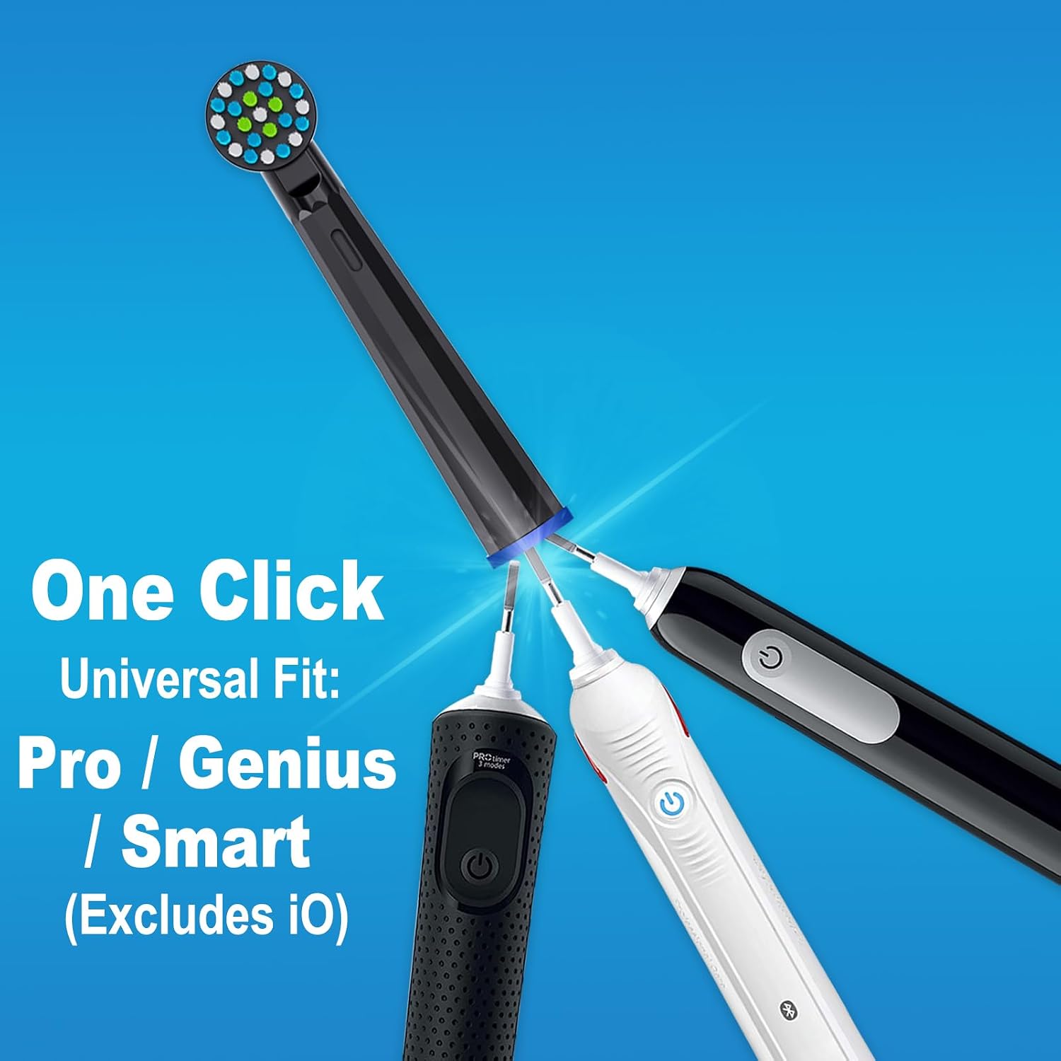 Thumbnail 4 de Cellena 8-Pack Replacement Toothbrush Heads for Oral-B Pro 1000, Genius X, Smart 1500 (Not for iO) – Medium-Soft Bristles
