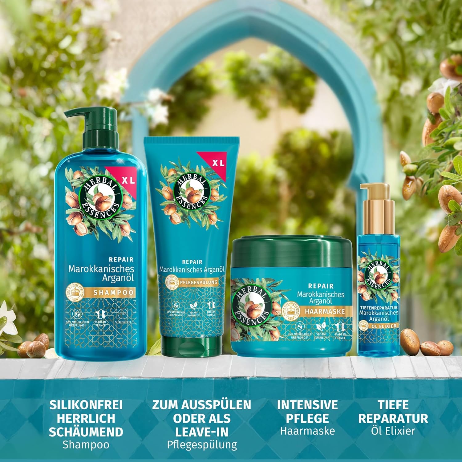 Thumbnail 6 de Herbal Essences Repair Marokkanisches Arganöl Shampoo 650 ml – Intensive Pflege für geschädigtes Haar