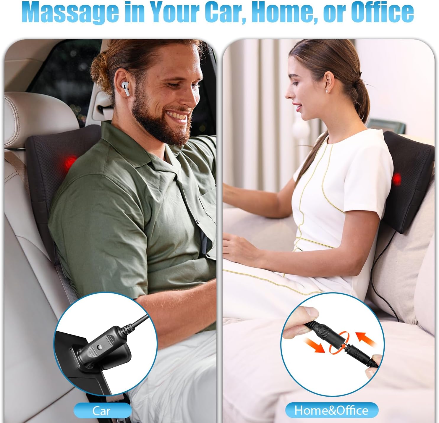 Thumbnail 5 de WOQQW Back Massager Shiatsu with Heat