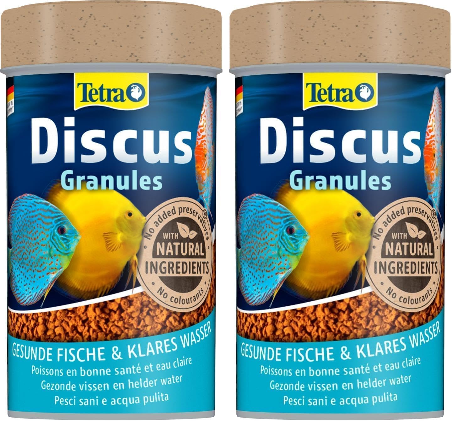Detalle de TETRA Nourriture Pour Poissons Complète pour Discus – Granulés submersibles, 1 Litre