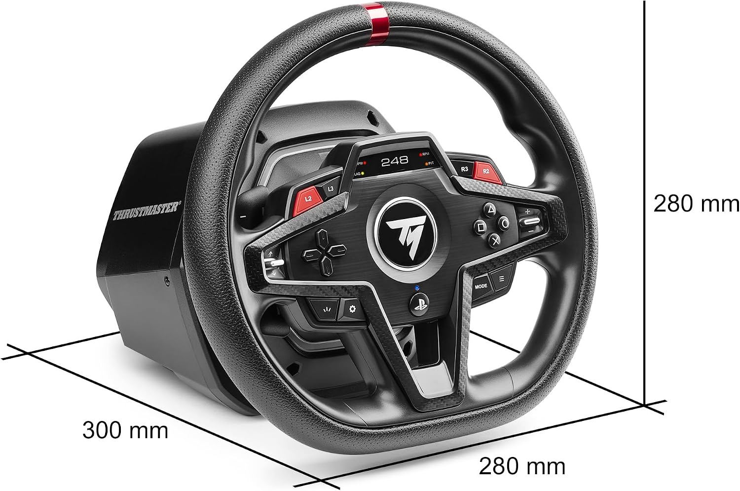 Detalle de Thrustmaster T248R ステアリングコントローラー 3.1Nmフォースフィードバック・液晶画面・3ペダル