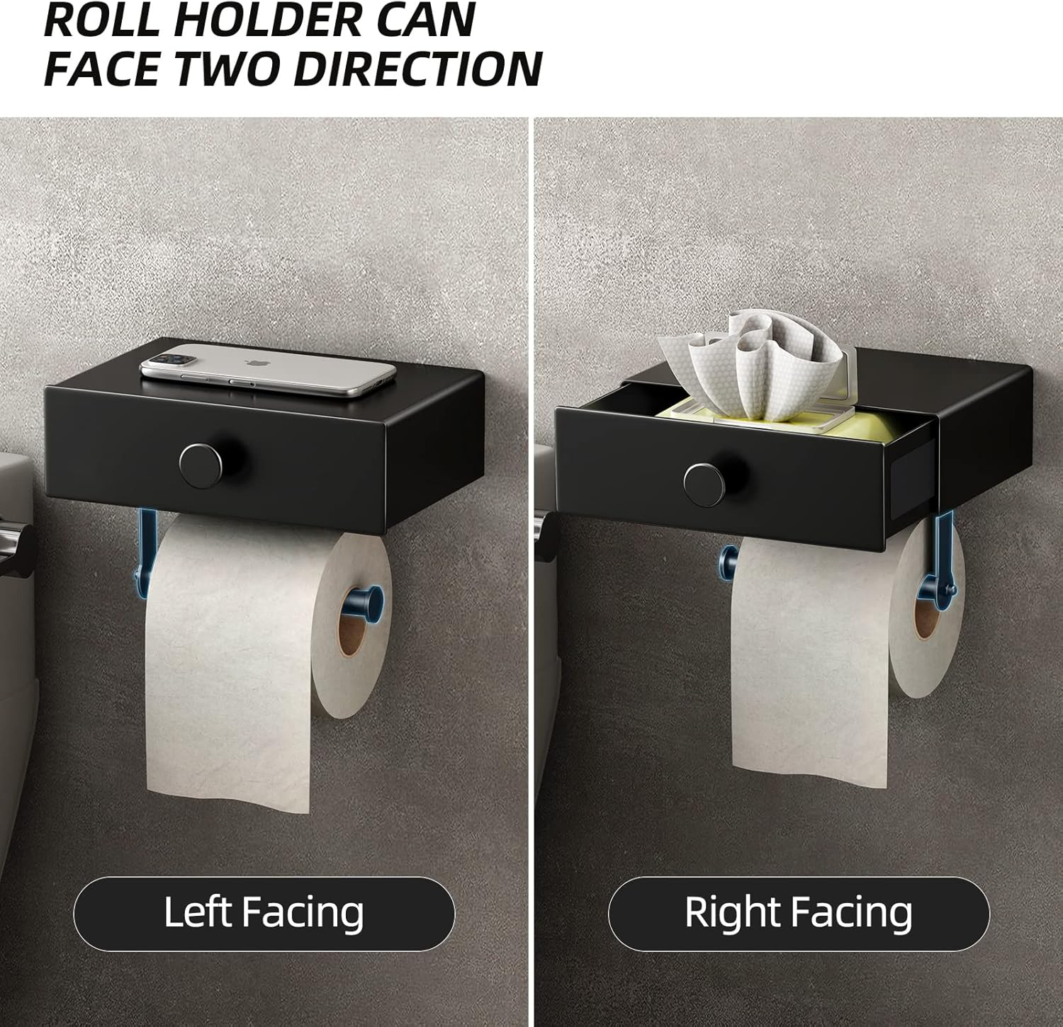 Thumbnail 3 de Voldra Toilettenpapierhalter 21×14×7 cm 🚽