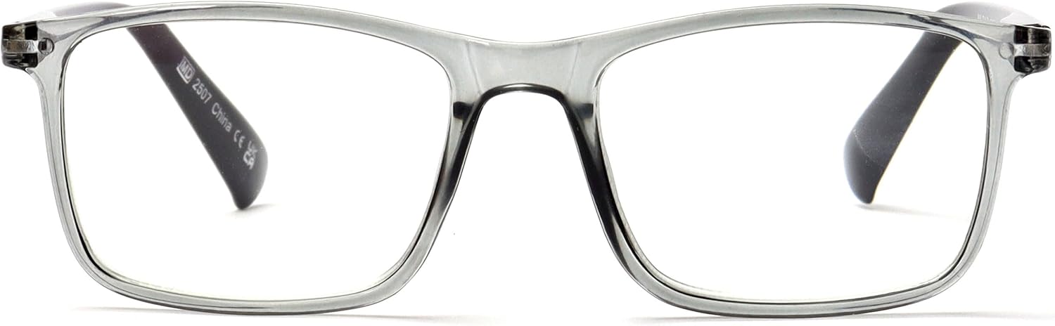 Detalle de OPULIZE RR4 Ink Lesse – okulary do czytania, 2-pak, duże prostokątne oprawki