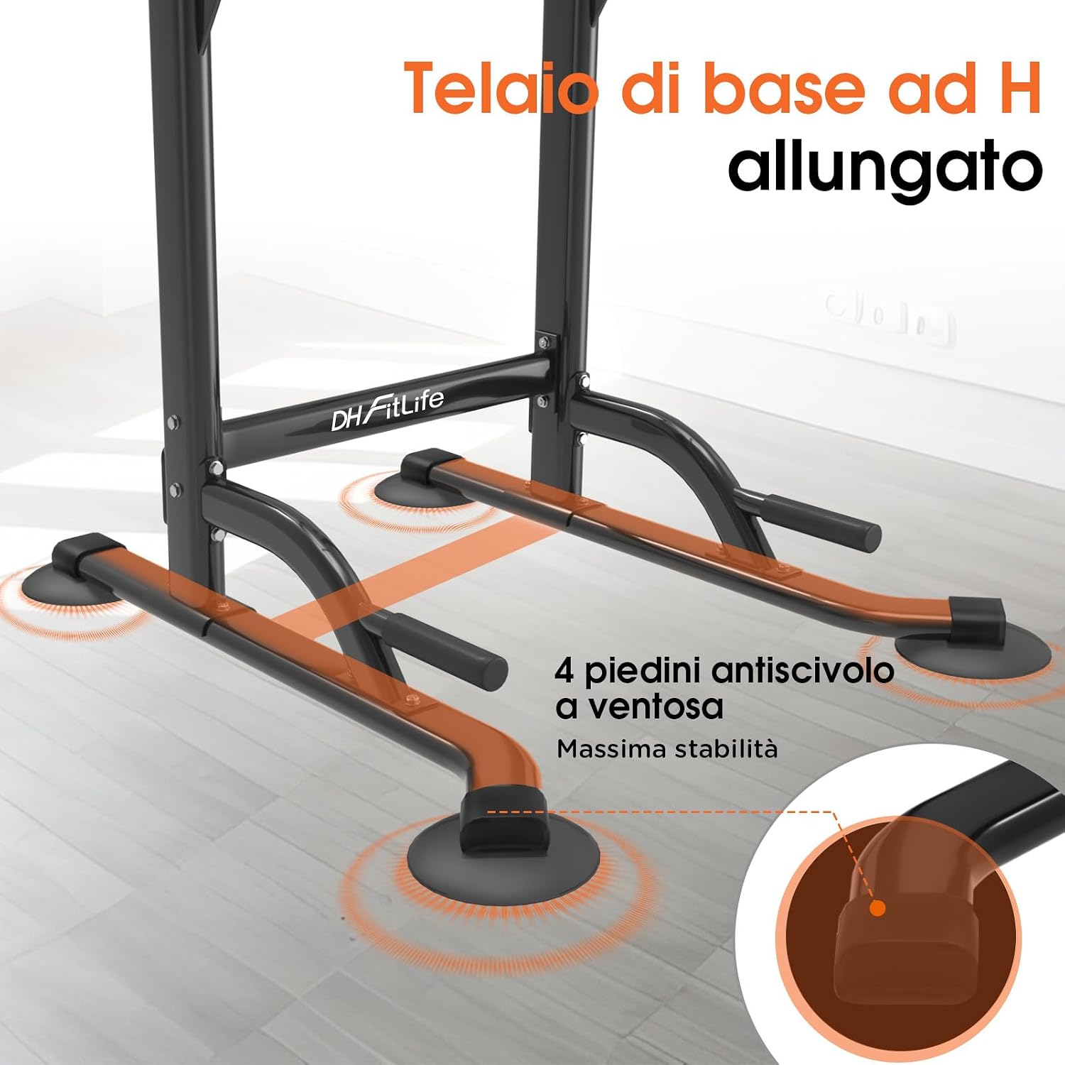 Detalle de DH FitLife Power Tower 150 kg đź’Ş