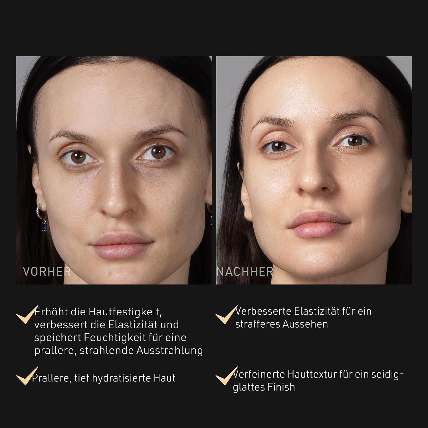 Detalle de FAQ Glass Skin Kollagen Maske – Straffende Gel-Maske mit Feuchtigkeit, Porenverfeinerung und LED-Kompatibilität