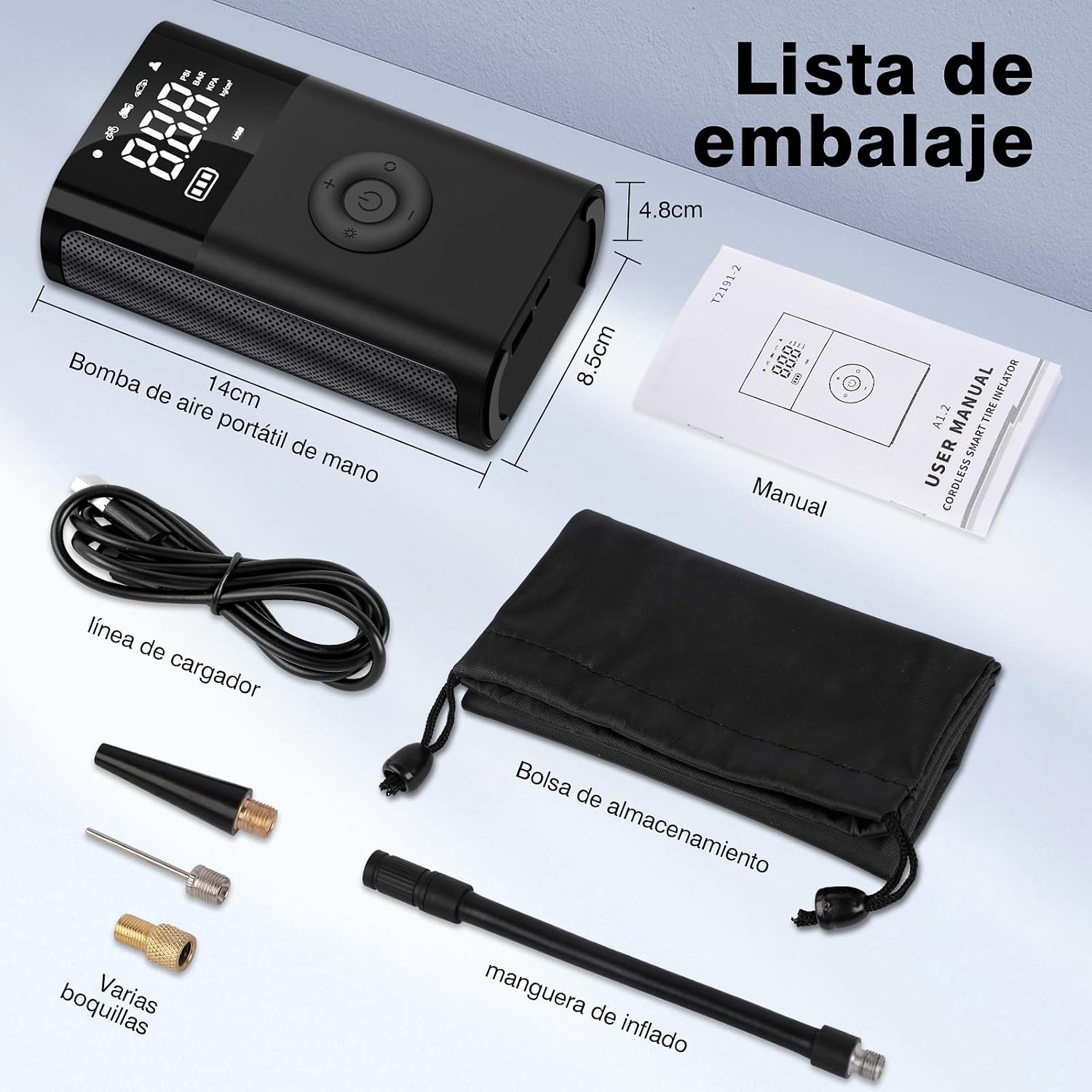 Thumbnail 6 de CARSUN Compresor Aire Portátil 150 PSI
