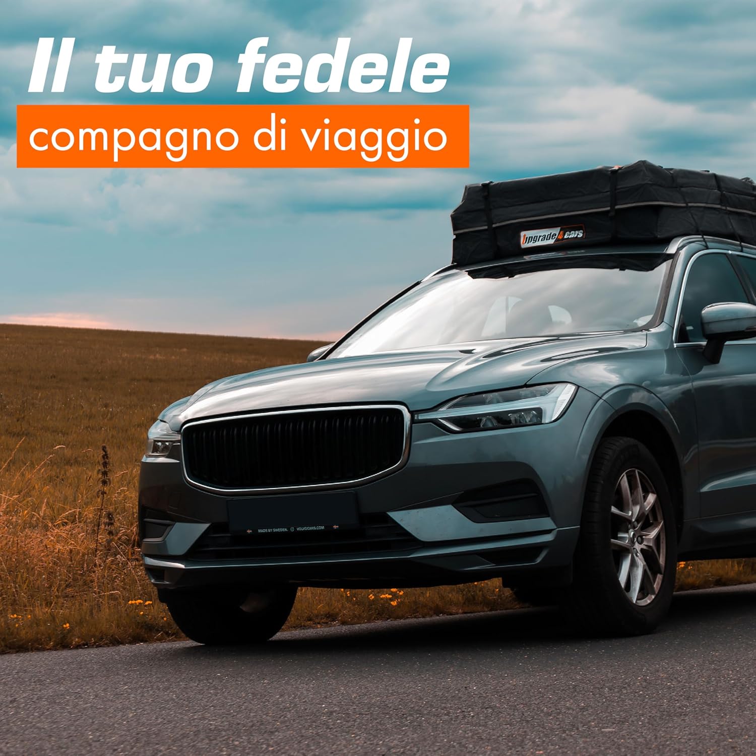 Detalle 2 de Upgrade4cars Box da tetto universale Borsa 566 L 130x110x40 cm