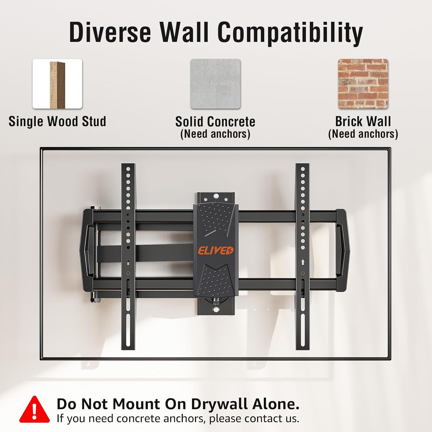 Thumbnail 6 de TV Wall Mount with 32-Inch Extension