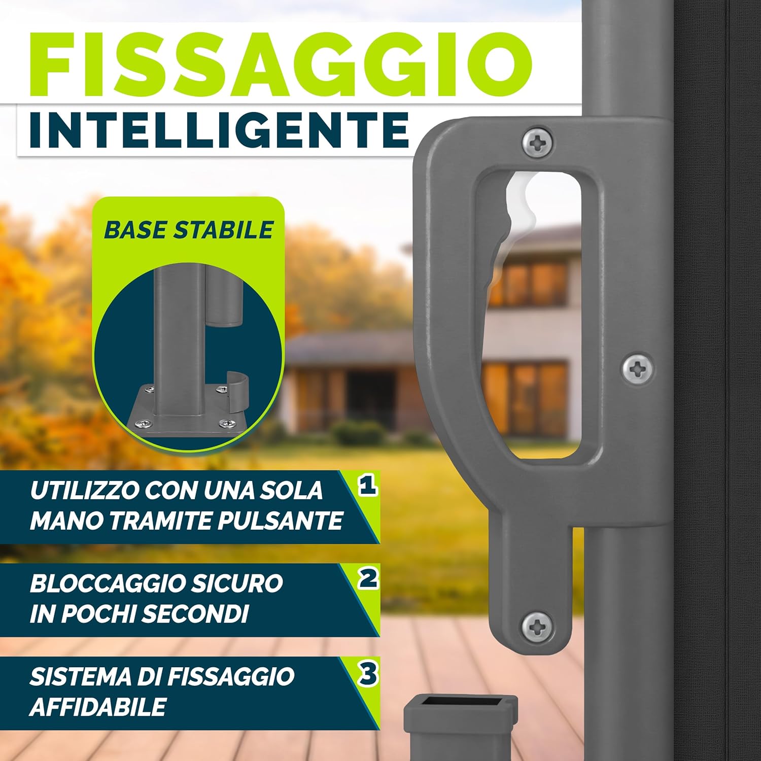 Thumbnail 2 de tillvex Tenda laterale 160 x 300 cm 🌤