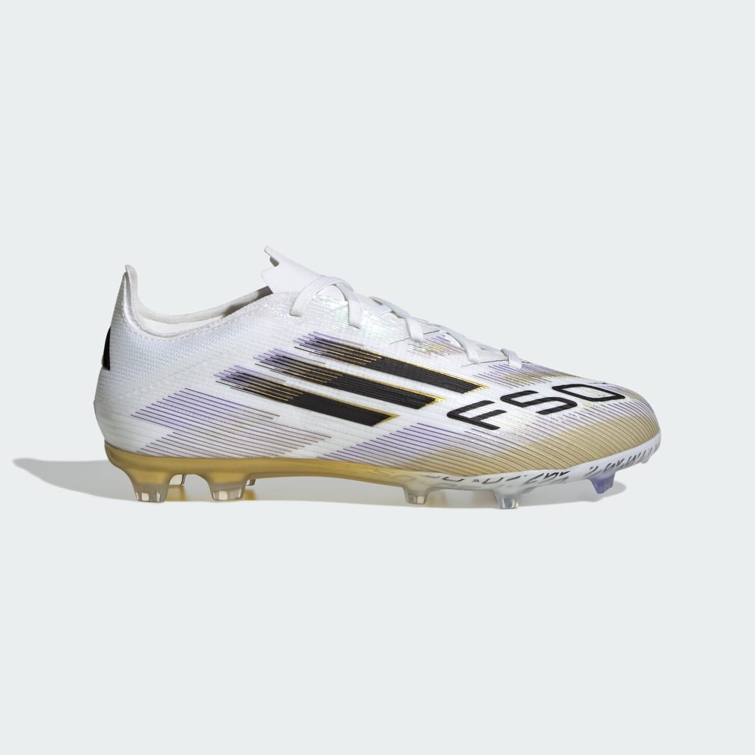 Detalle de Bota F50 Elite para césped natural seco – Adolescentes (Adidas)