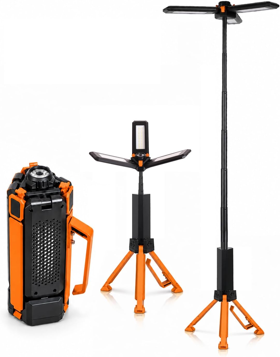 Detalle de CuLiDing 15,000mAh Telescopic Camping Light with Dimming and Tripod Base