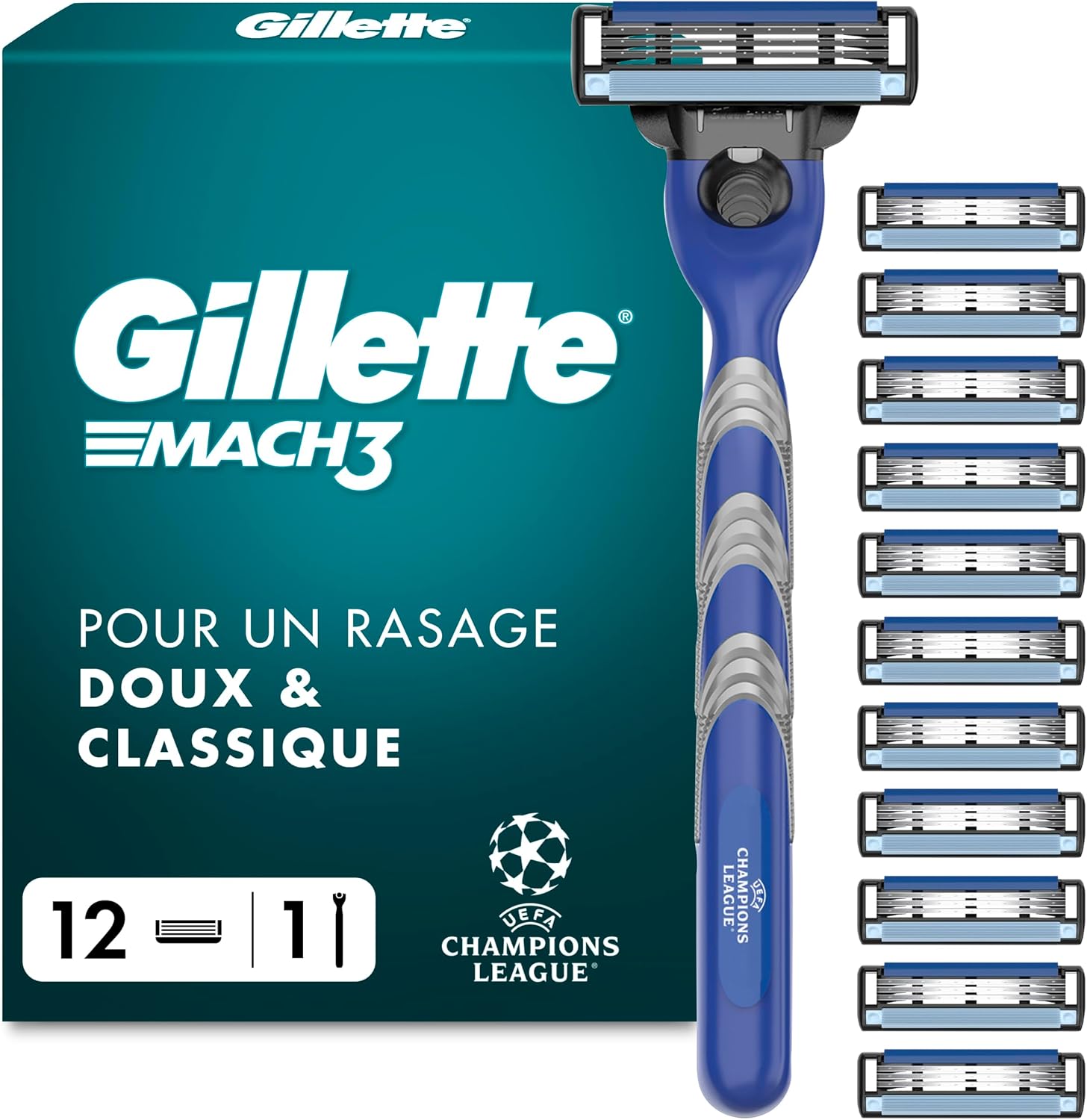 Detalle de Gillette Mach3 Edition Spéciale Rasoir doux