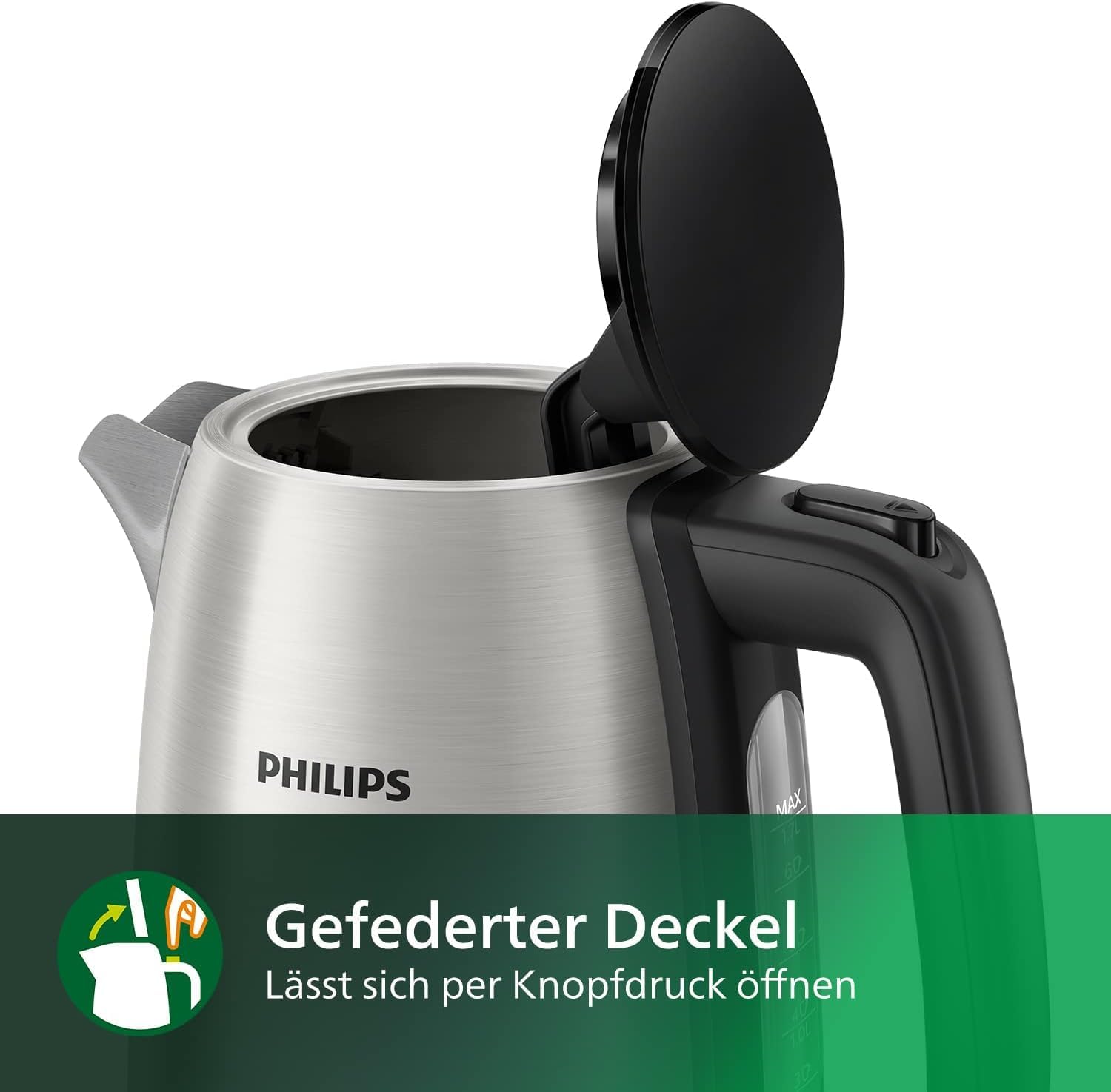 Thumbnail 3 de Philips HD9350/90 Wasserkocher 1,7 L 🫖